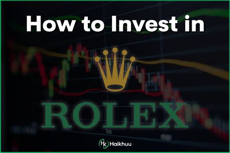 rolex watches share price|rolex stock symbol.